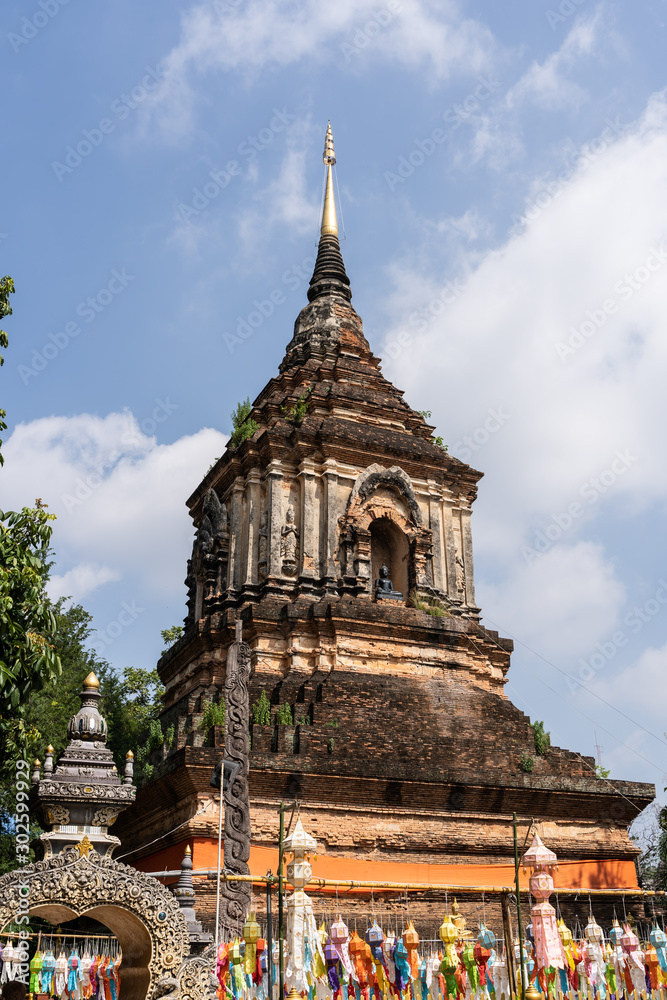 temple in chiang mai, Thailand