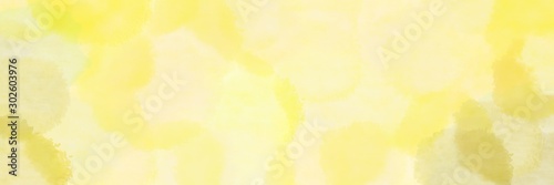 abstract shiny circles banner pale golden rod, moccasin and khaki background with space for text or image