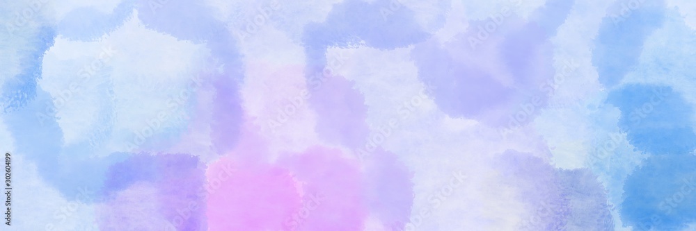 abstract futuristic style banner lavender blue, corn flower blue and baby blue background with space for text or image