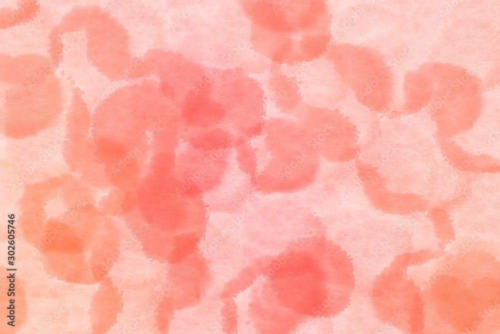 Fototapeta premium abstract magic bubbles light pink, light salmon and baby pink background with space for text or image