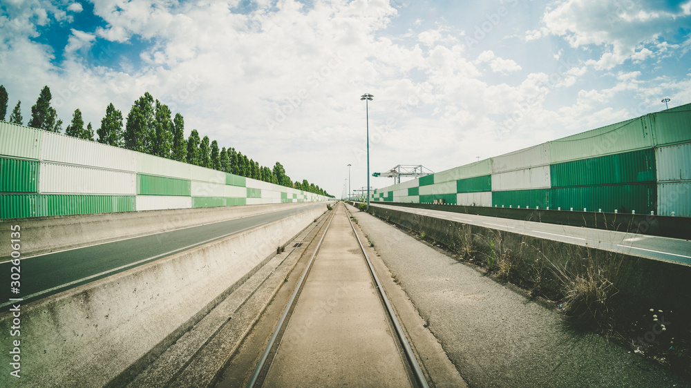 Fototapeta premium port 2000