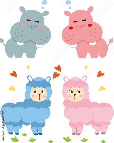 動物のイラスト