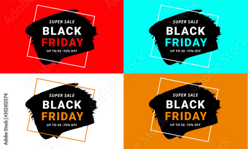 Black Friday Super Sale Combo Flyer Pack 