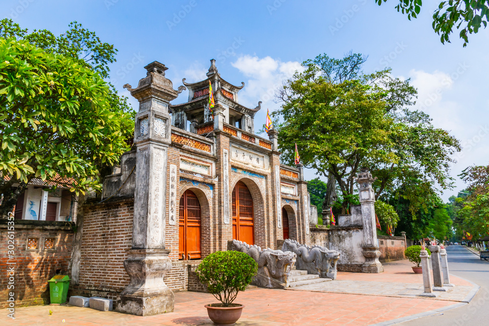 Scenery of Thuong shrine (den Thuong) in ancient Co Loa citadel, Vietnam. Co Loa was capital of Au Lac (old Vietnam), the country was founded by Thuc Phan (An Duong Vuong) about 2nd century BC. Scenery of Thuong shrine (den Thuong) in ancient Co Loa citadel, Vietnam. Co Loa was capital of Au Lac (old Vietnam), the country was founded by Thuc Phan (An Duong Vuong) about 2nd century BC.