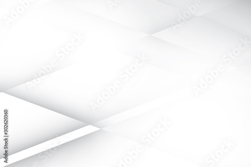 Abstract geometric white and gray color background. Vector, illustration.