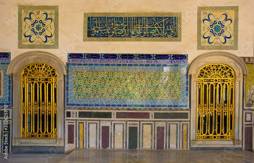 The exterior of the Privy Chamber in Topkapi Palace, Sultanahmet, Istanbul, Turkey