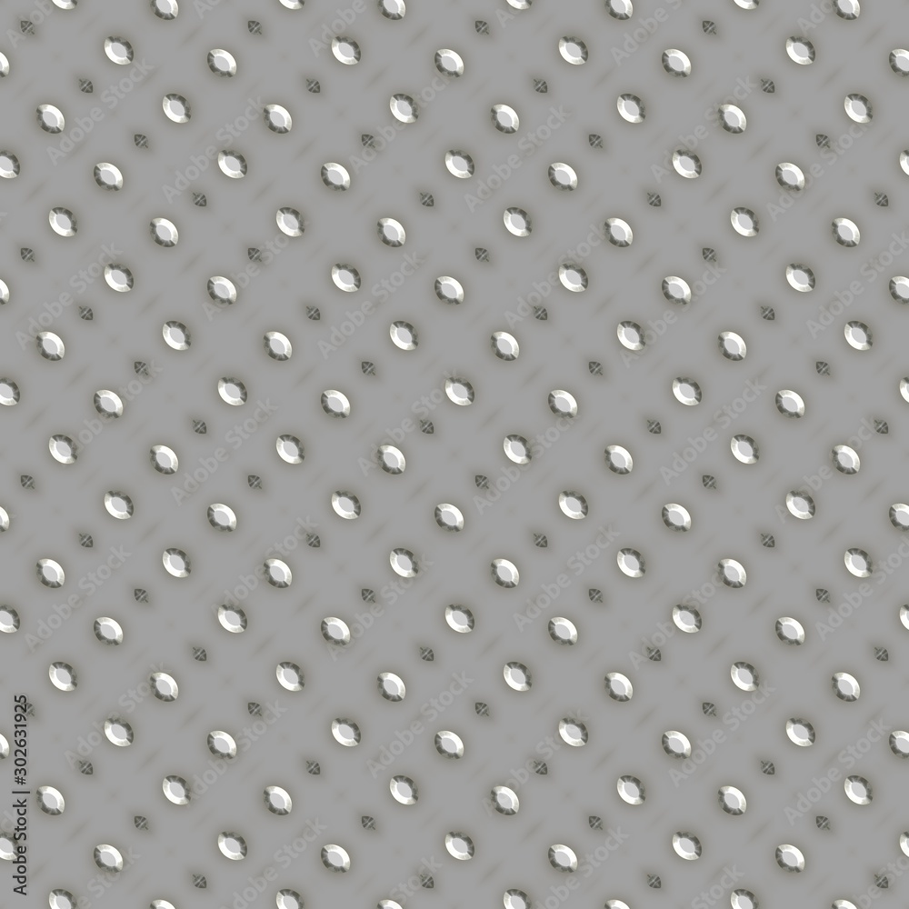 Grey silver metal sheet chrome desk with bumps seamless pattern texture Grey silver metal sheet chrome desk with bumps seamless pattern texture