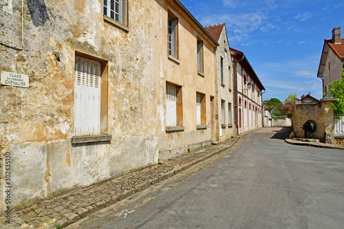 Themericourt; France - may 24 2019 : the village photo