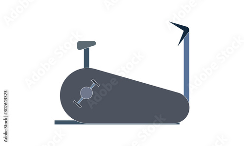 Exercise bike icon for cardio and indoor cycling