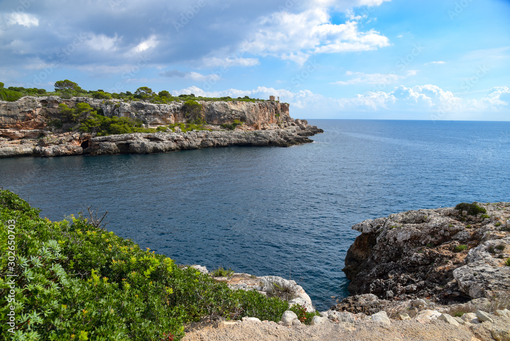 Naklejka premium Bucht bei Cala Figuera / Insel Mallorca