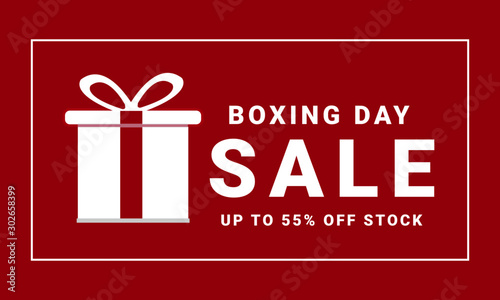 Boxing Day Sale Banner 