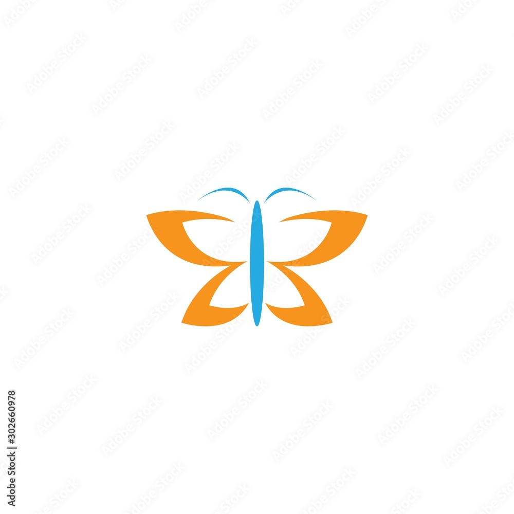 Butterfly logo template vector icon design Butterfly logo template vector icon design