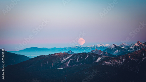 Magic Moon on Grünten