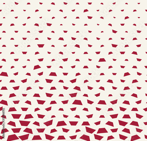 Grunge halftone geometric background pattern design.