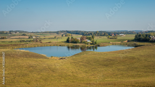 Lake Jesieryn on Suwalszczyzna near Wizajny, Podlaskie, Poland