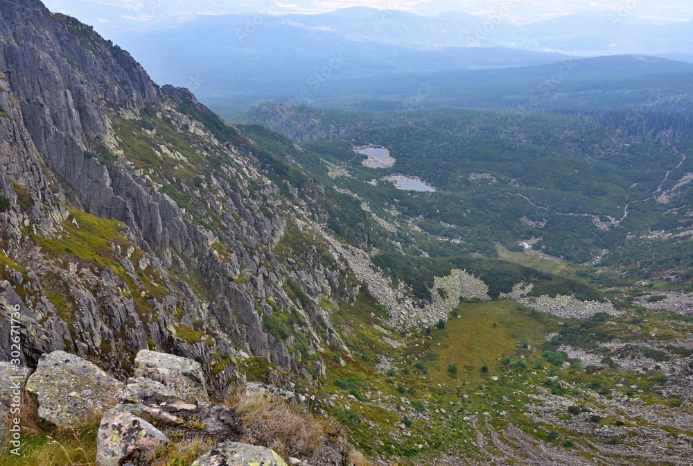 Fototapeta premium Giant Mountains in Czech republic and Poland - landscape