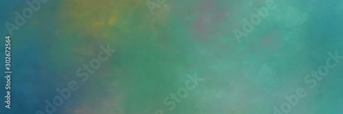 vintage abstract painted background with blue chill, dark slate gray and teal blue colors and space for text or image. can be used as header or banner