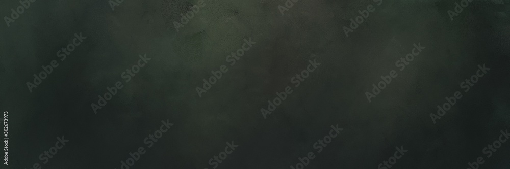 abstract painting background graphic with very dark blue, dark slate gray and very dark green colors and space for text or image. can be used as header or banner
