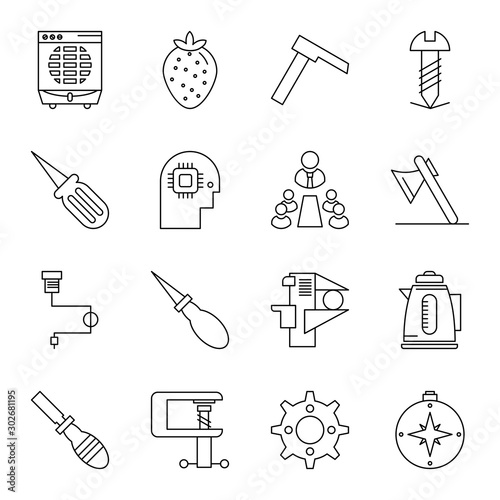 Set of 16 Quality icon
