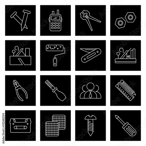 Set Of Universal Icons For Mobile Application and websites