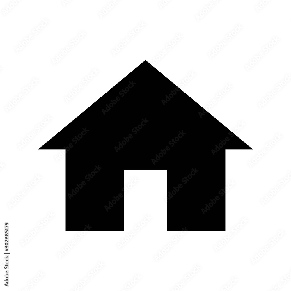 Home icon. House vector illustration EPS10. Real estate concept Home icon. House vector illustration EPS10. Real estate concept