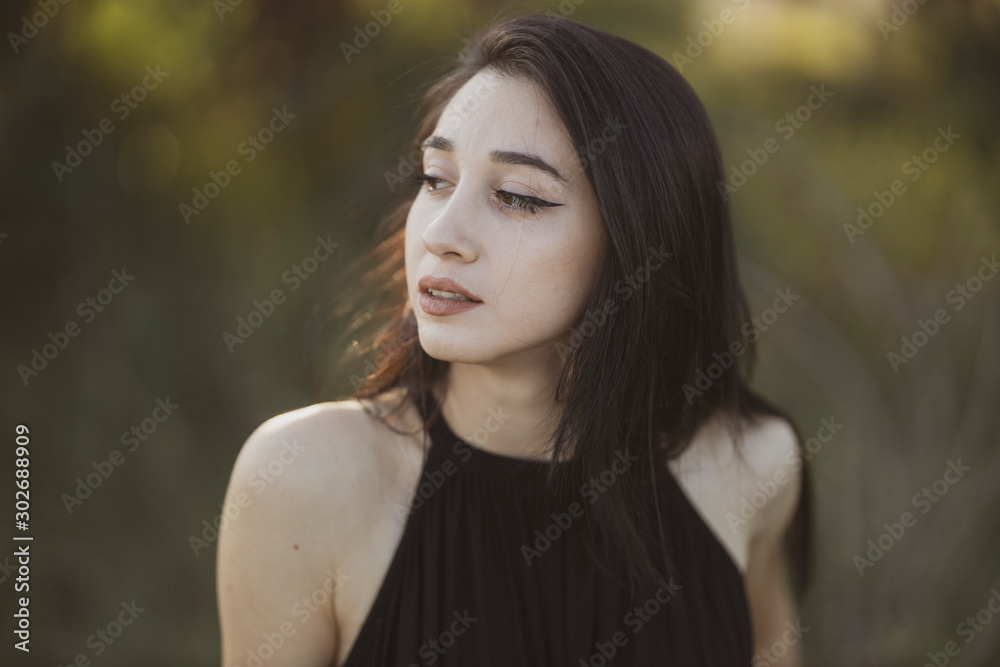 portrait of a beautiful young girl portrait of a beautiful young girl