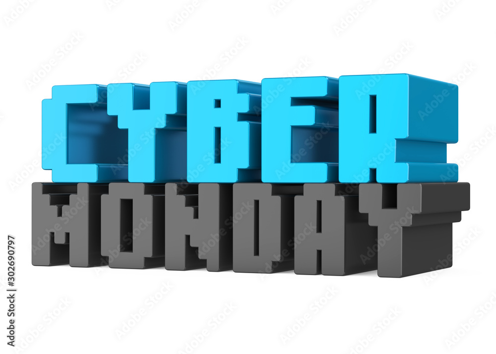 Cyber Monday Concept Isolated