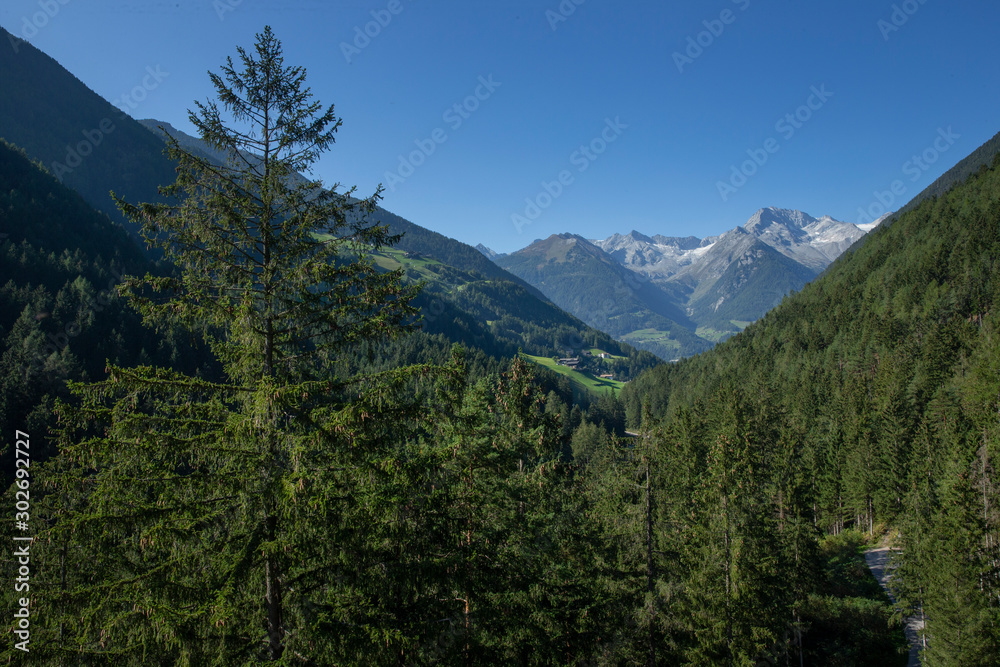 Torrente Aurino Italy. South Tirol. Campo Tures. Dolomites