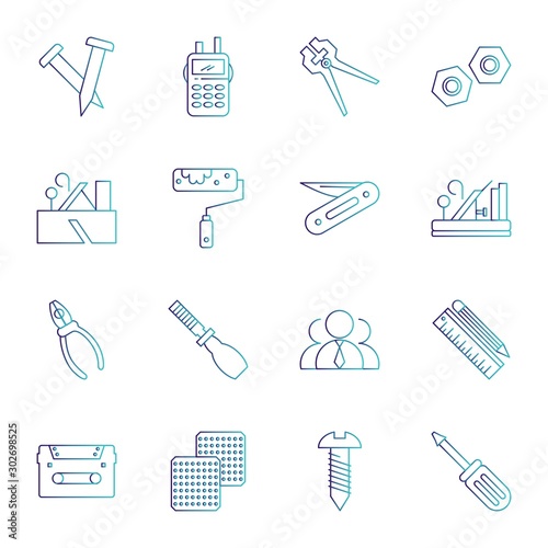 Set Of Universal Icons For Mobile Application and websites
