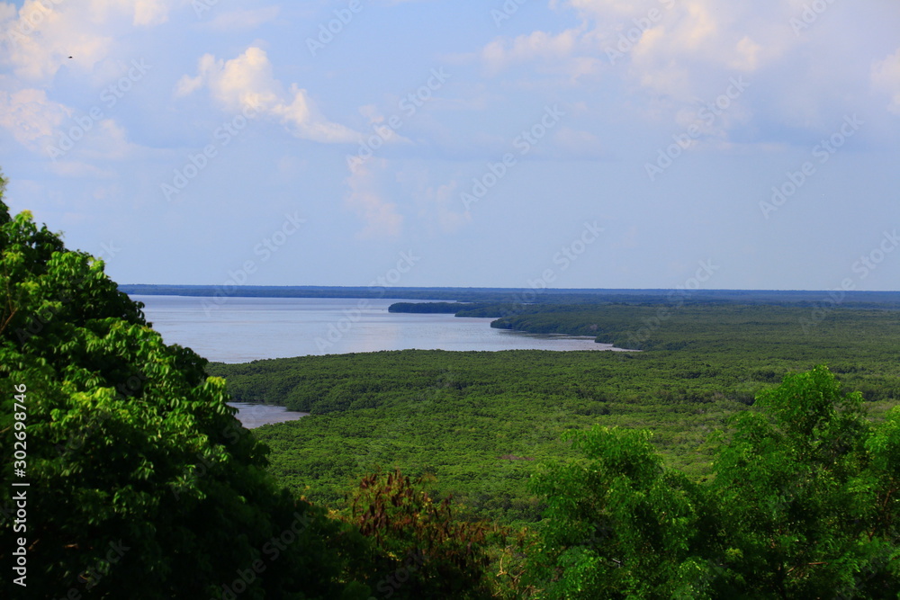 vistas costa de campeche mexico