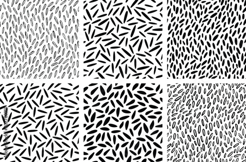 Rice seamless pattern
