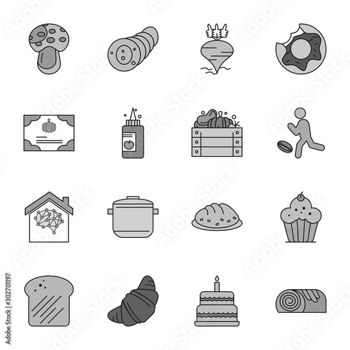 Set of Universal Pixel Perfect Icons