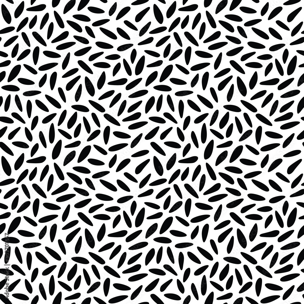 Rice seamless pattern