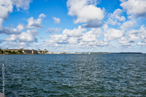 View of the bay in Tallinn