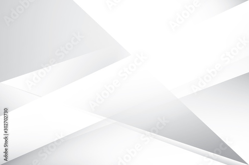 Abstract geometric white and gray color background. Vector  illustration.