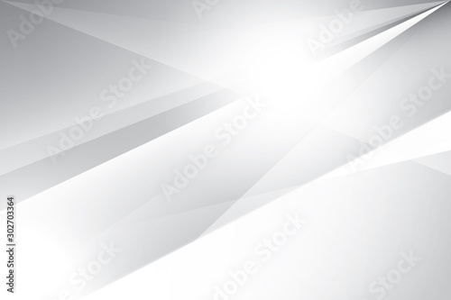 Abstract geometric white and gray color background. Vector, illustration.