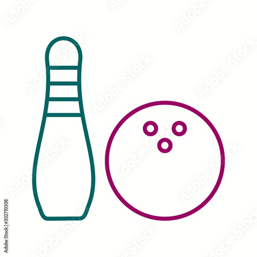 Beautiful Game Line Vector Icon
