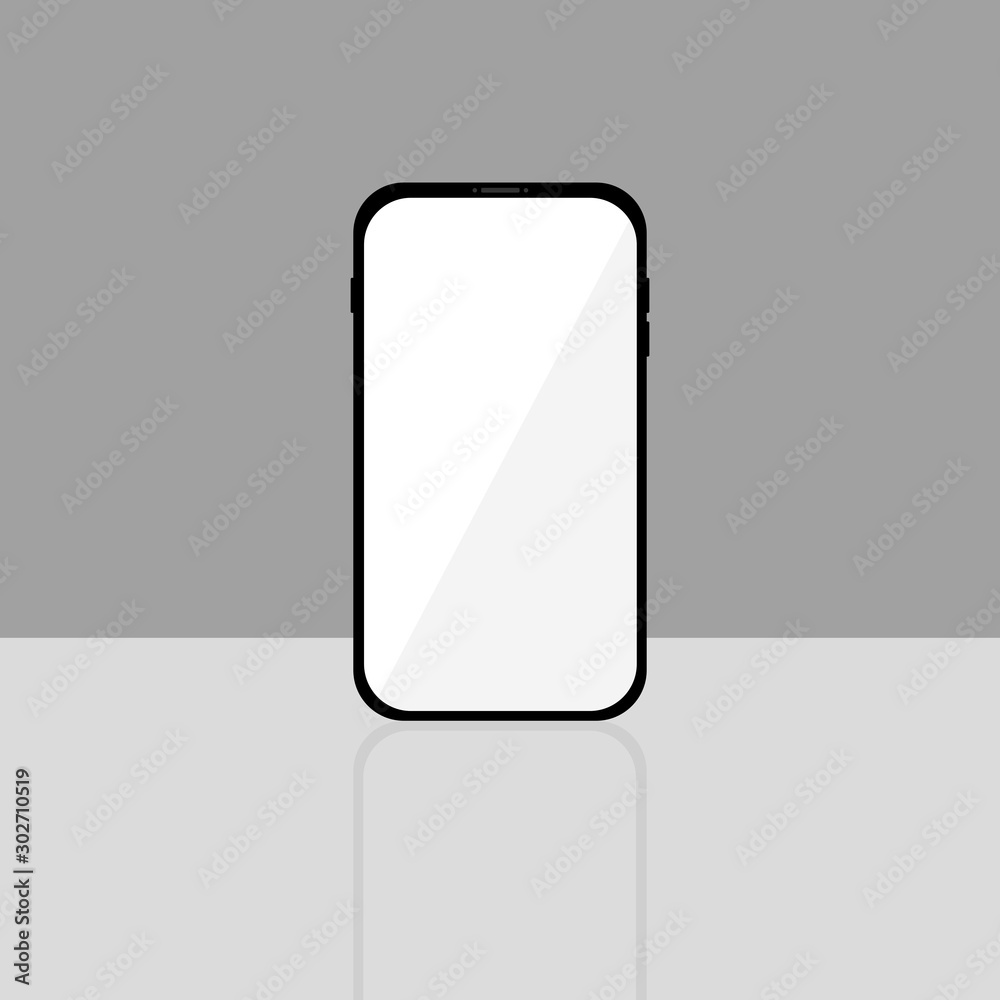 Vector phone icon. Vector phone icon.