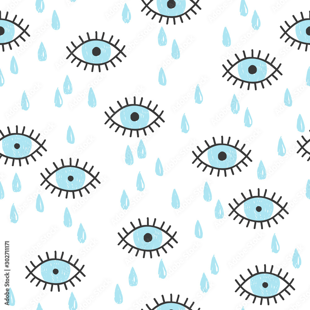 Vector seamless pattern with geometric brush strokes elements. Memphis geometric outline trendy modern style. Vector seamless pattern with geometric brush strokes elements. Memphis geometric outline trendy modern style.