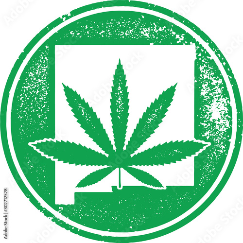 New Mexico State Marijuana Laws Graphic