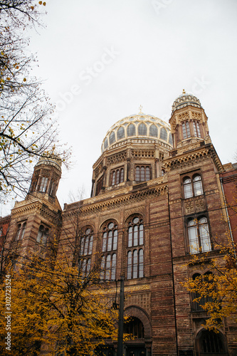 turkish mosque in berlin city