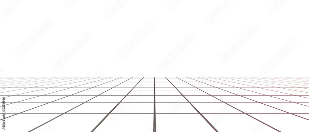 Abstract perspective black grid isolated on white background. Template fishing nets or nets for sports games. Rope net perspective silhouette. Football, soccer, volleyball and tennis net. 3d rendering Abstract perspective black grid isolated on white background. Template fishing nets or nets for sports games. Rope net perspective silhouette. Football, soccer, volleyball and tennis net. 3d rendering