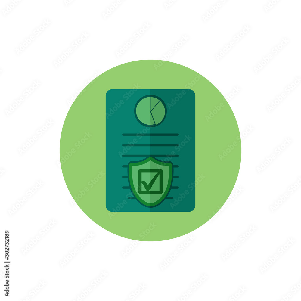 Business Insurance Icon. Button style vector EPS. Business Insurance Icon. Button style vector EPS.