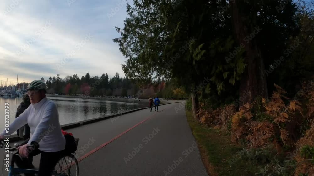 hyperlapse at stanleypark seawall hyperlapse at stanleypark seawall