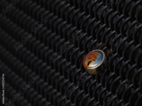 Lock on a Fence