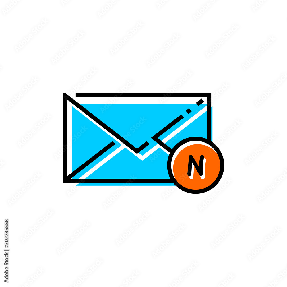 Email Letter Vector Icons, Envelope Cover Communication, new mail icon Email Letter Vector Icons, Envelope Cover Communication, new mail icon
