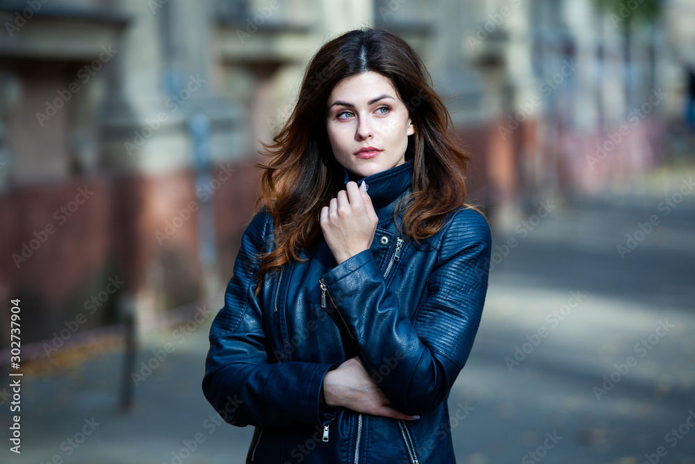 Beauty portrait of female face with natural skin. Beauty portrait of female face. Gorgeous young model woman posing in the city. Wonderful white female. Stylish girl. Hipster. Russian. Beauty portrait of female face with natural skin. Beauty portrait of female face. Gorgeous young model woman posing in the city. Wonderful white female. Stylish girl. Hipster. Russian.