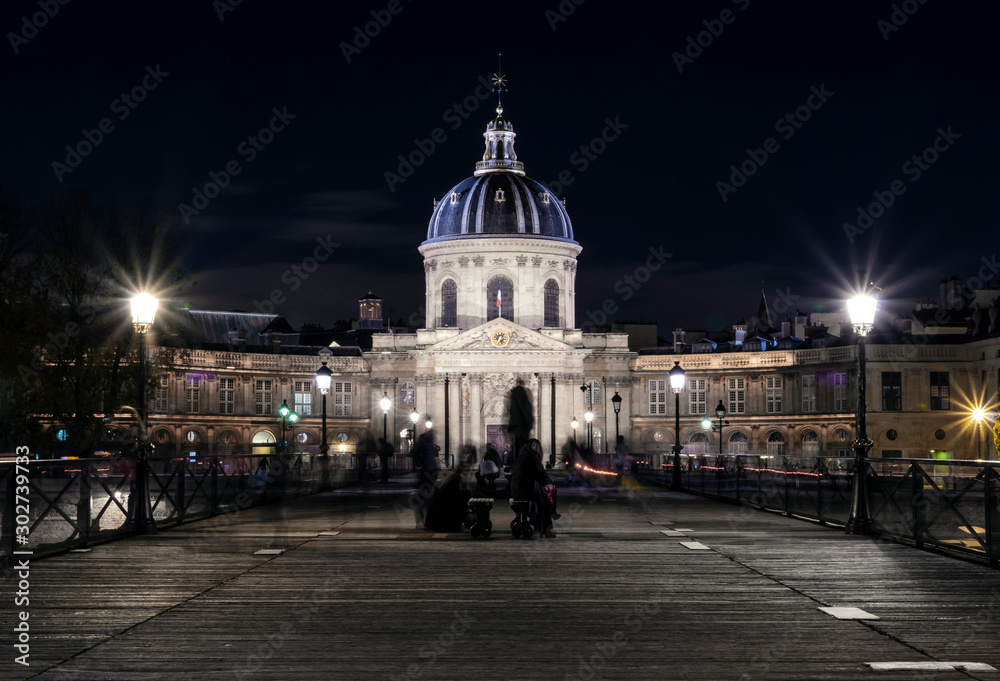 The Institut de France viewed from the Pont des Arts