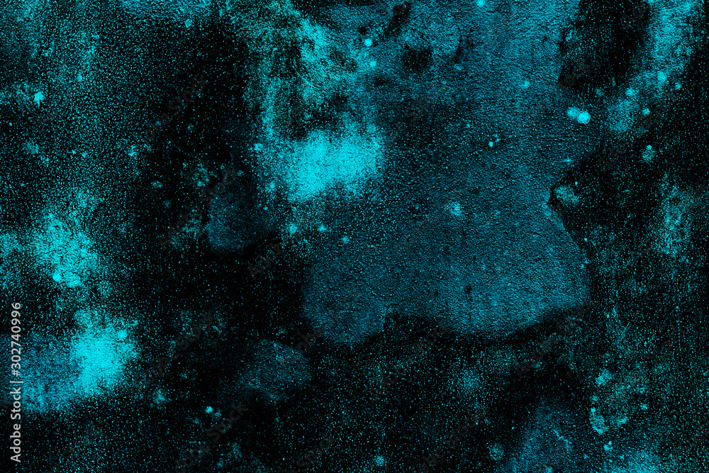 Fototapeta premium Abstract textured background in petrol