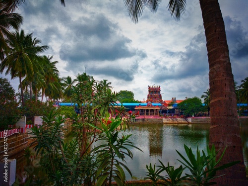 Temple in PillayarPatti, Tamil Nadu photo